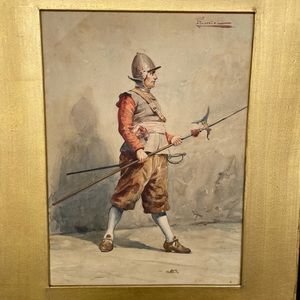 Rare 19 Century Rococo wall pictures